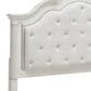 Ashley Montelaine King Upholstered Panel Bed in Antique White, , large