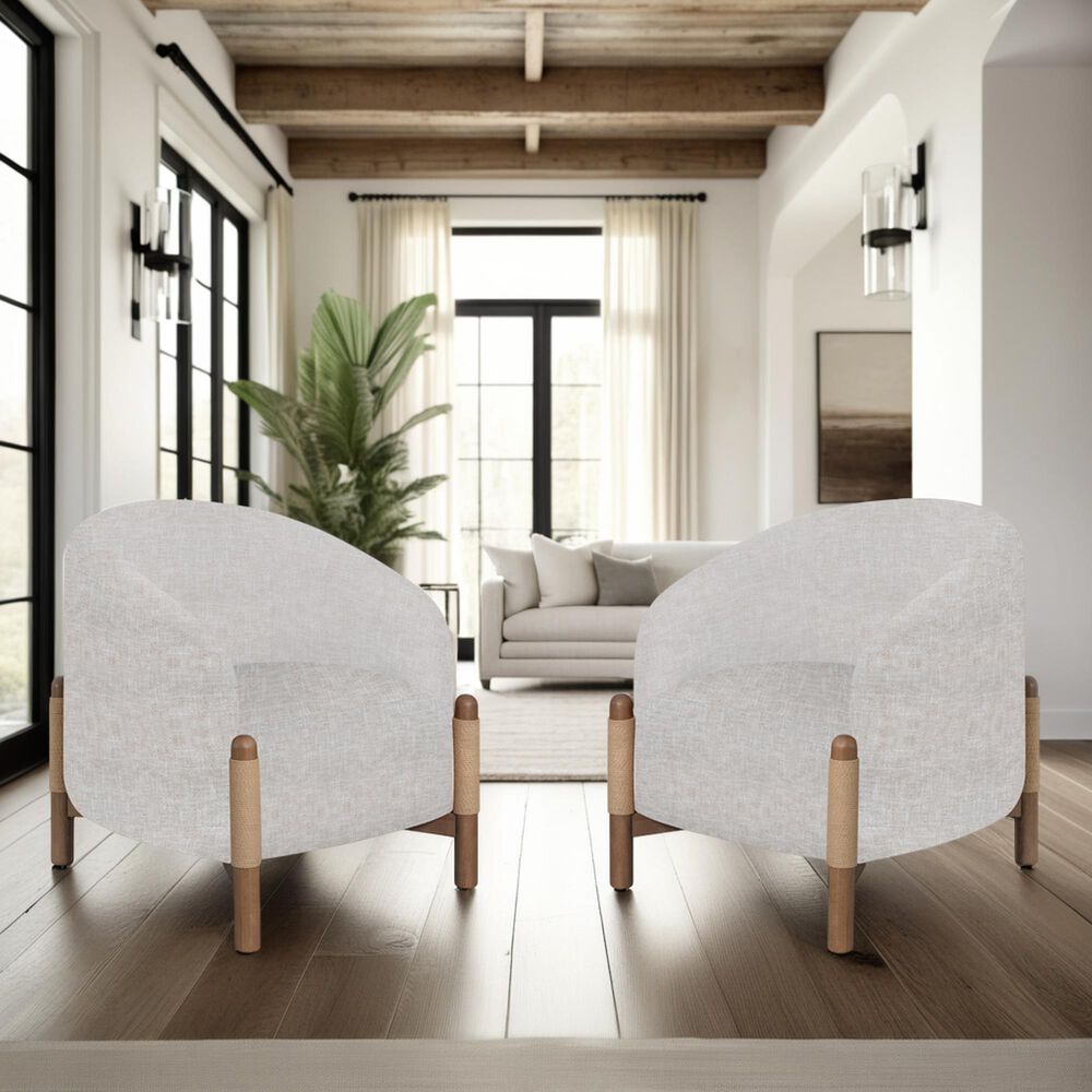 Blue River Stormy Accent Chair in Butter Cream, , large