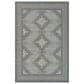 Momeni Anatolia Southwestern 3"3" x 5" Blue Area Rug, , large