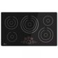LG 2-Piece Kitchen Package with 6.4 Cu. Ft. Wall Oven and 36" Electric Cooktop in Print Proof Stainless Steel and Black, , large