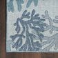 Nourison Garden Oasis Nautical Blue 9" x 12" Indoor/Outdoor Area Rug, , large