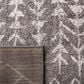 Safavieh Tulum 2" x 8" Ivory and Dark Grey Runner, , large