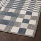 Loloi II Rainier 7"10" x 10"10" Ivory and Denim Indoor/Outdoor Area Performance Rug, , large
