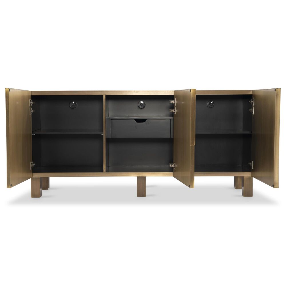 Bernhardt Acora Buffet in Aged Brass, , large