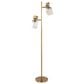 Grandview Gallery Marcel Metal Floor Lamp in Gold, , large