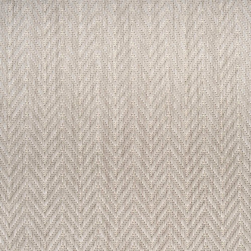 Nourison Horizon HOZ02 Grey 5&#39; x 7&#39; Indoor/Outdoor Area Rug, , large