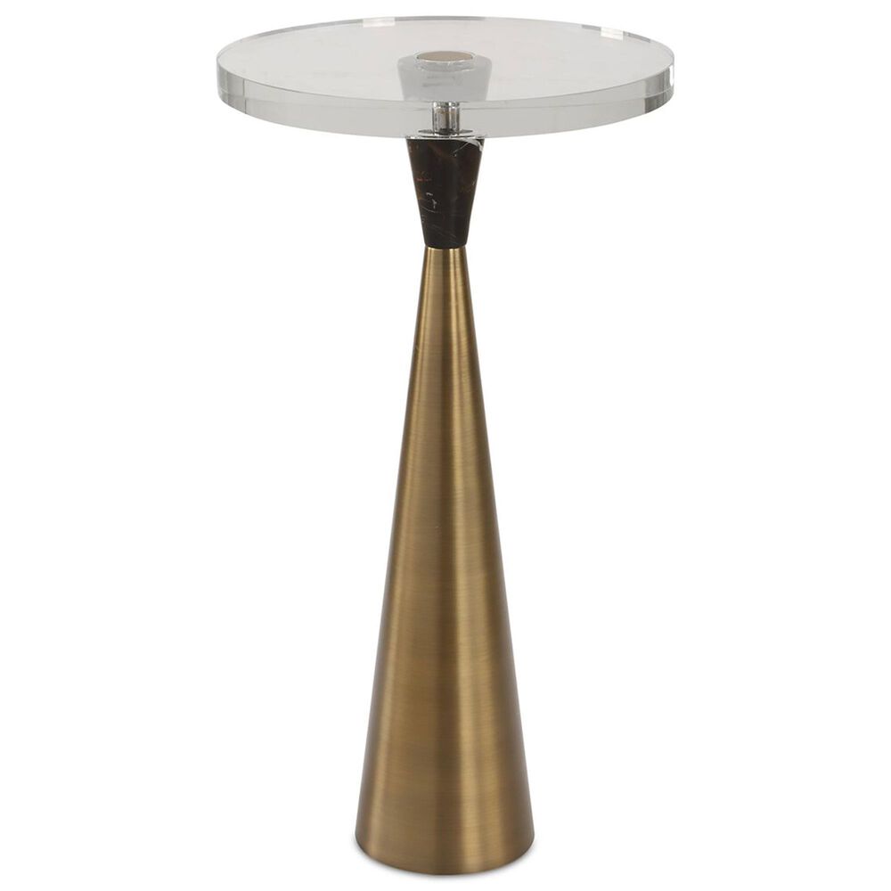 Uttermost Holton Accent Table in Brushed Brass, , large