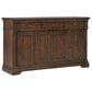 Belle Furnishings Buffet and Hutch in Dark Brown, , large
