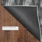 Dalyn Rug Company Soft Essentials Chevron Black 1"8" x 2"6" Area Rug, , large