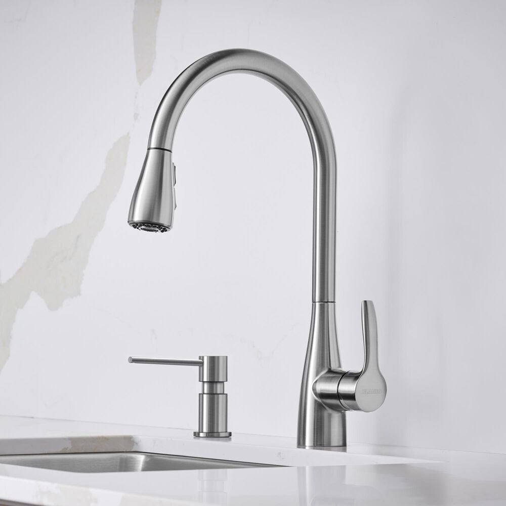 Blanco Atura Pull-Down Faucet in PVD Steel, , large
