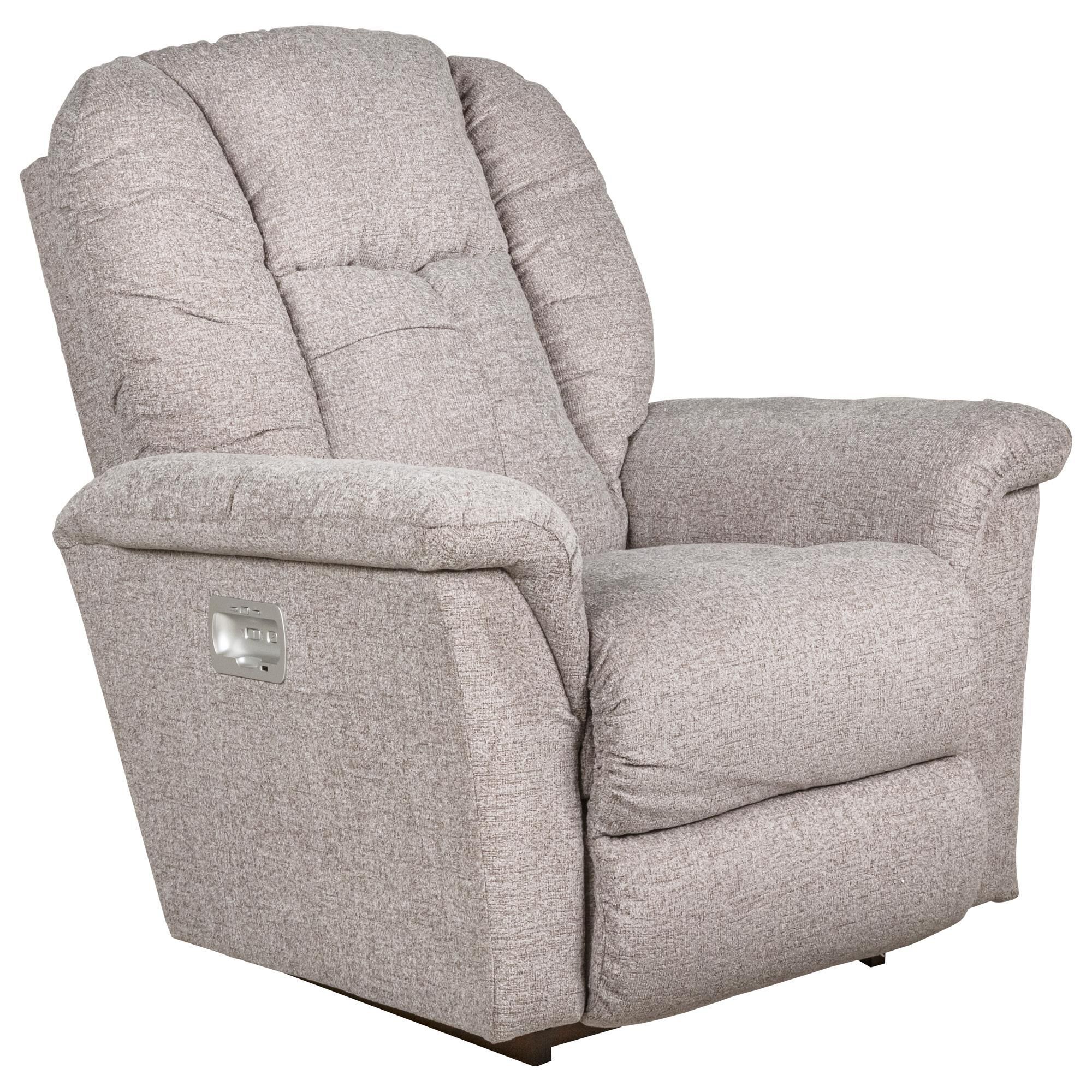 La-Z-Boy Jasper Power Rocker Recliner in Smoke