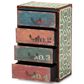 Baxton Studio Amandine 4-Drawer Accent Storage Cabinet in Multicolor, , large