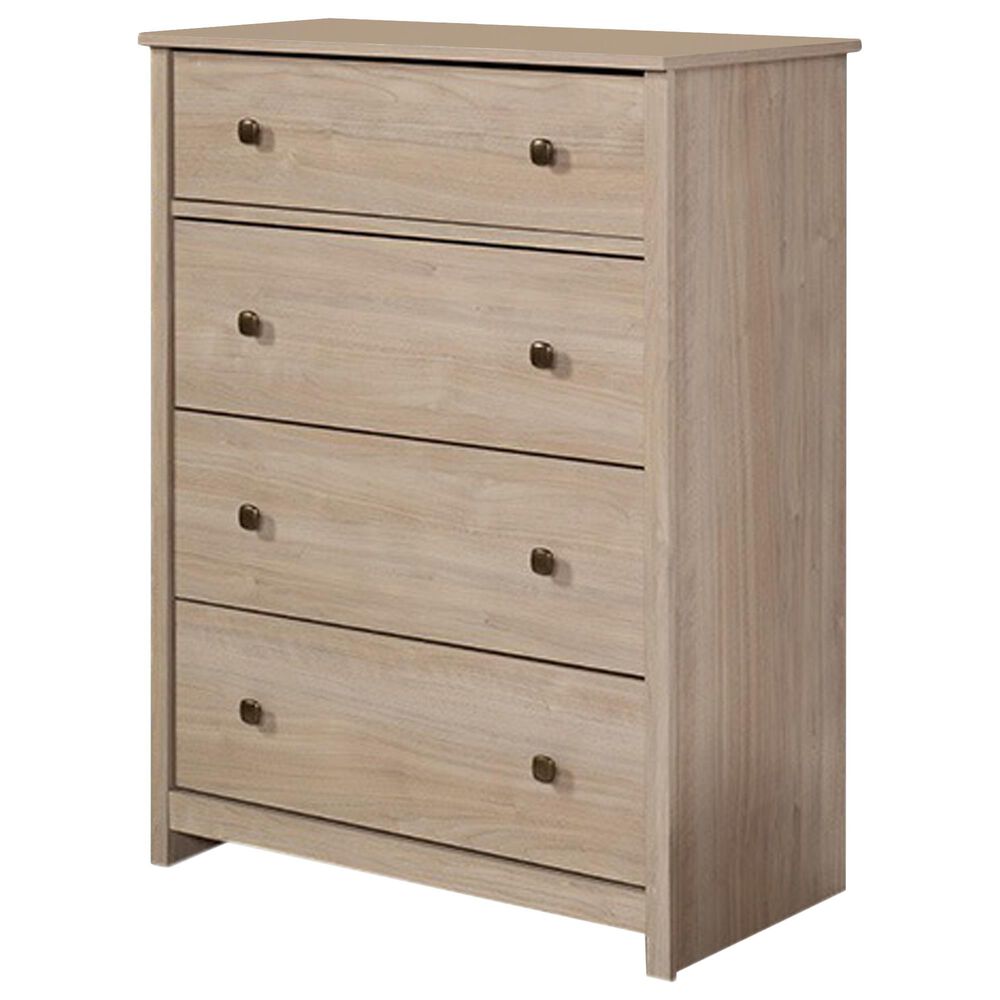 Sauder River Ranch 4-Drawer Chest in Harvest Walnut, , large