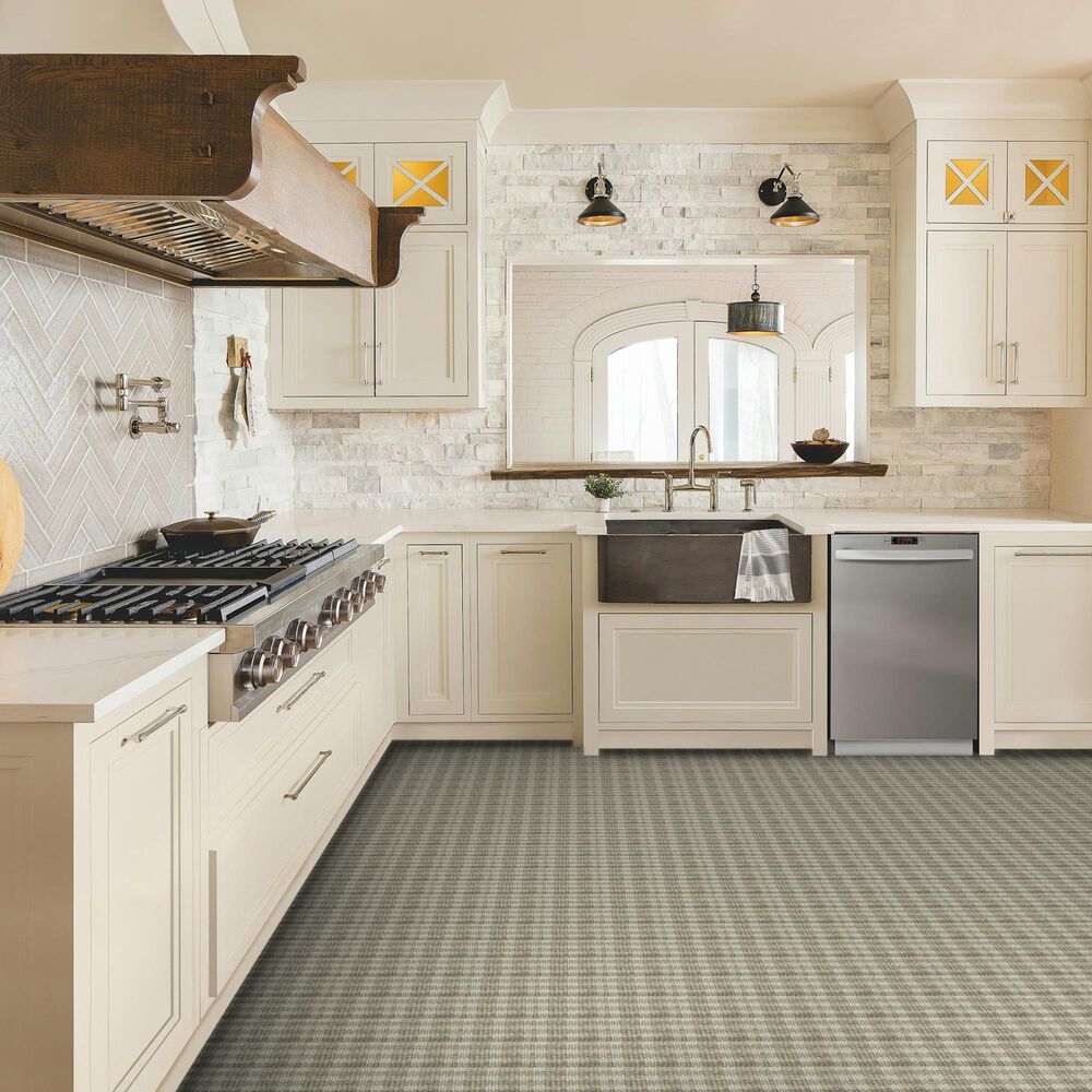 Karastan Volute Carpet in Heather Grey, , large