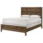 Crown Mark Lorraine 5 Piece King Panel Bedroom Set in Brown, , large