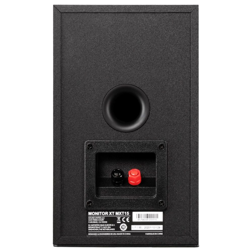 Polk 12&quot; Subwoofer + 6.5 Floorstanding Tower Speaker + 5.25 Center Channel Speaker + Denon 5.2 Channel AV 8K Receiver with HEOS Built-in in Black, , large