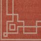 Surya Alfresco 2"5" x 11"10" Rust, Brown and Beige Indoor/Outdoor Runner, , large