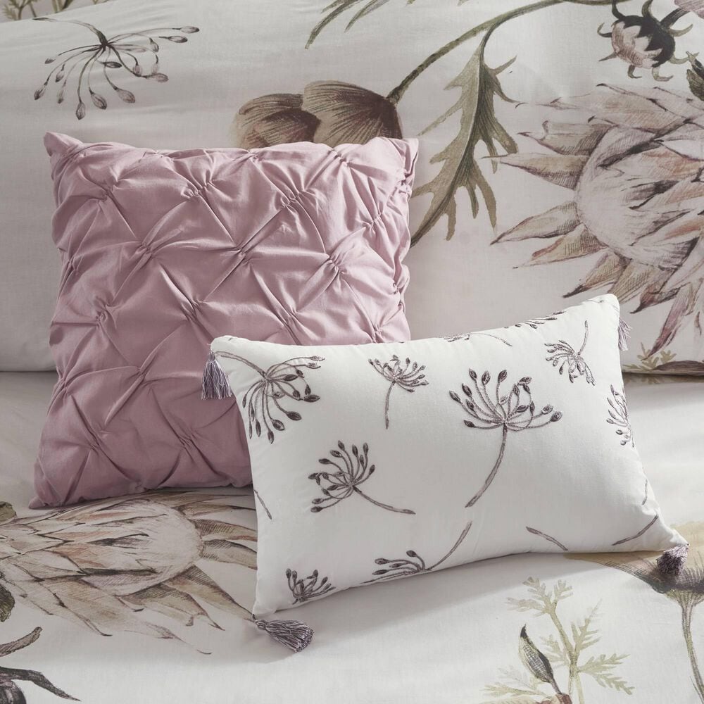 Hampton Park Cassandra 8-Piece Queen Cotton Printed Comforter Set in Blush, , large