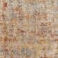 Surya Mona Lisa 6"7" Round Tan, Mustard, Dark Blue, Brick Red, Sage, Olive and Burgundy Area Rug, , large