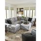 Ashley Lakepoint 2-Piece U-Shaped Sectional with Left-Facing Chaise in Nickel, , large