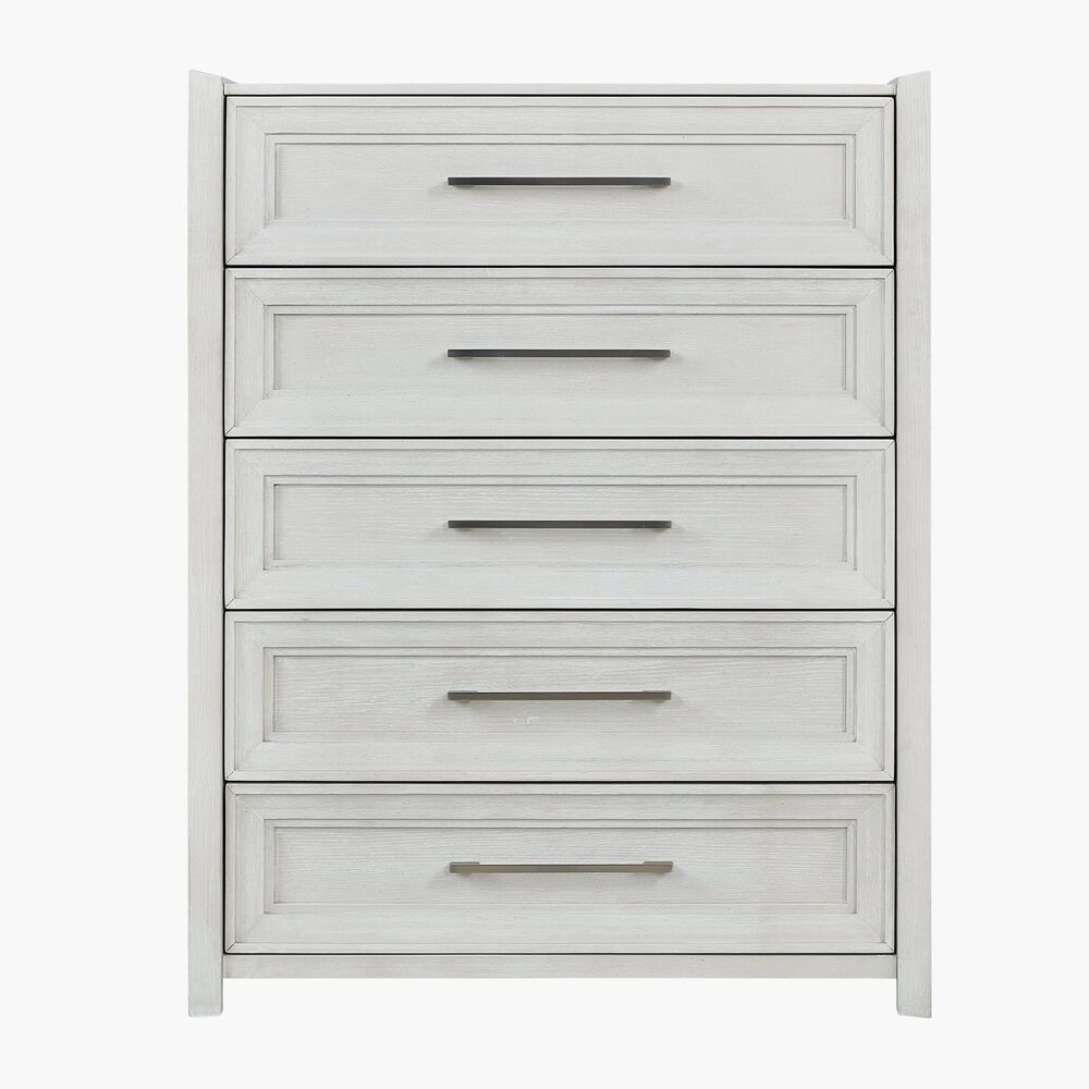 Sasha Lee 5-Piece Queen Storage Bedroom Set in Brushed White, , large