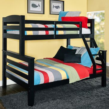 Parkerville Furniture Line Porter Twin over Full Bunk Bed in Black, , large