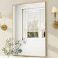 HOMLUX 24" x 36" Wall Mount Rectangular Decorative Mirror in Gold, , large