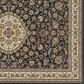 Oriental Weavers Masterpiece 033B 6"7" x 9"6" Black Area Rug, , large