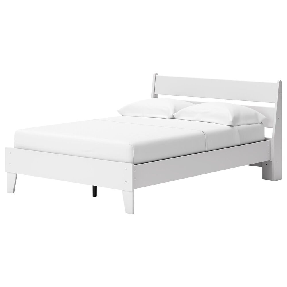 Ashley Socalle Full Panel Platform Bed in Two-tone, , large