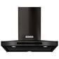 KitchenAid 30" Wall Mount Canopy Hood in Black Stainless, , large