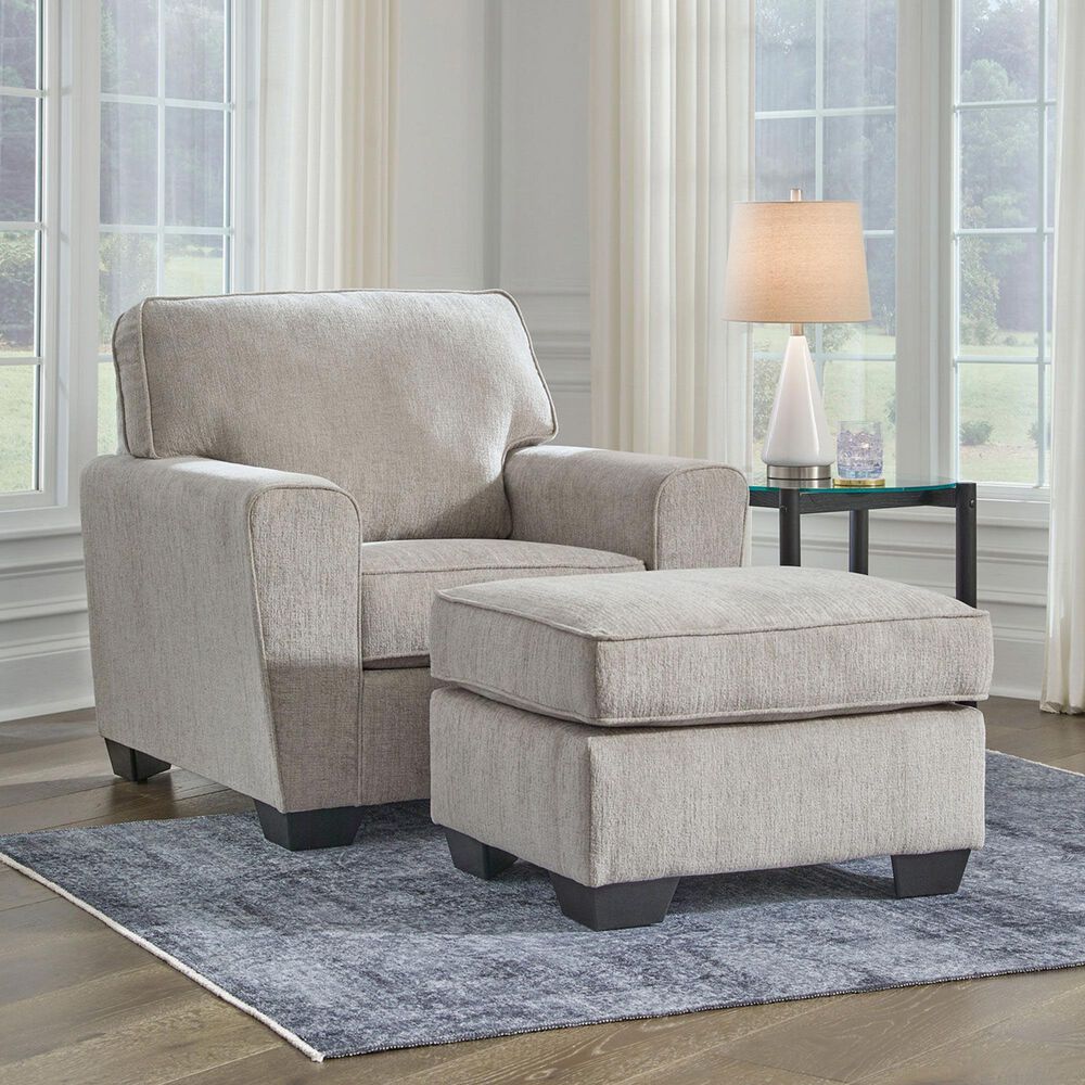 Ashley Lerenza Oversized Accent Ottoman in Birch, , large