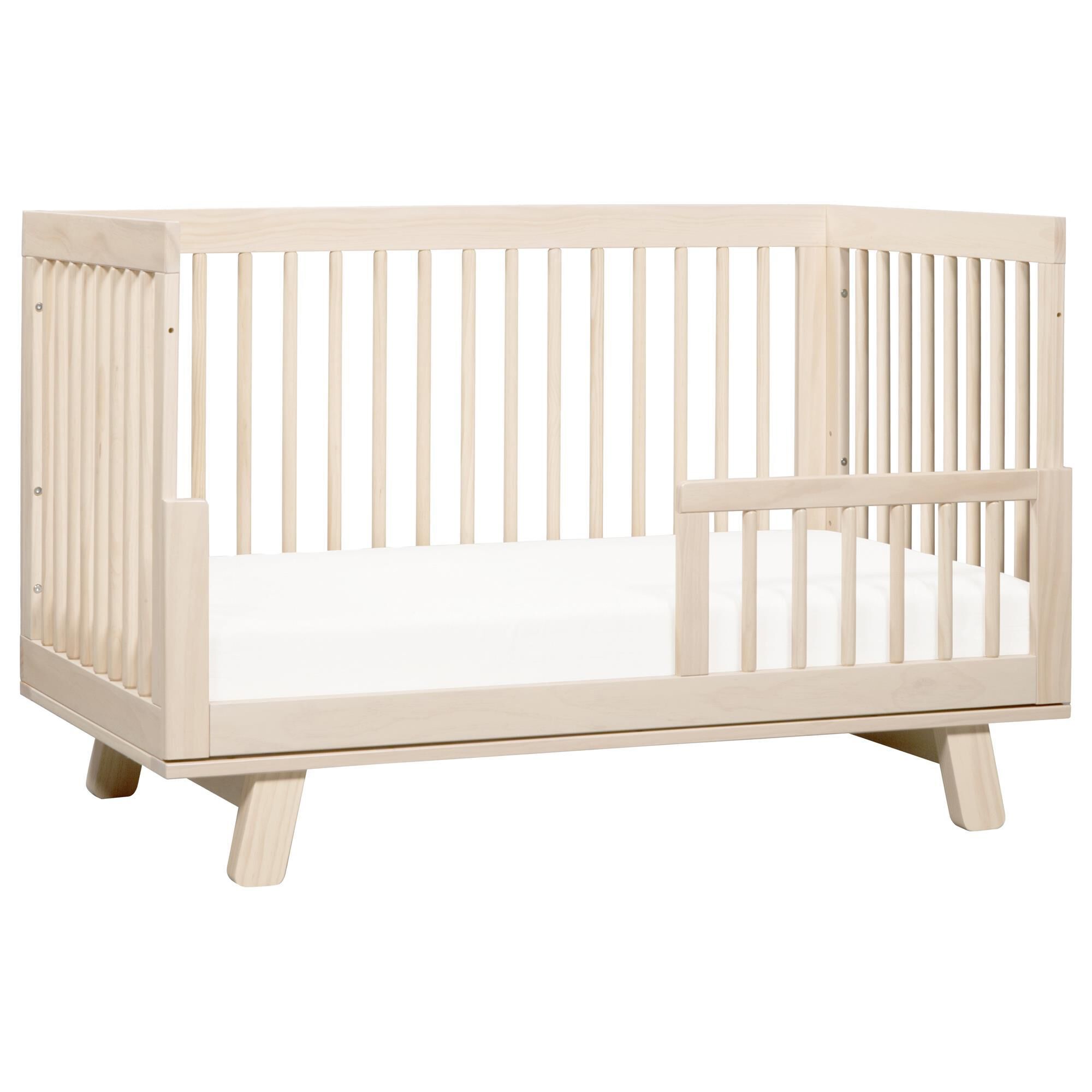 Babyletto Hudson 3 In 1 Convertible Crib and Toddler Conversion Kit in Washed Natural NFM