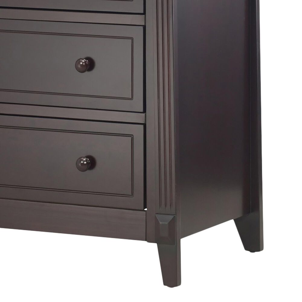 Sorelle Berkley 4-Drawer Chest in Espresso, , large