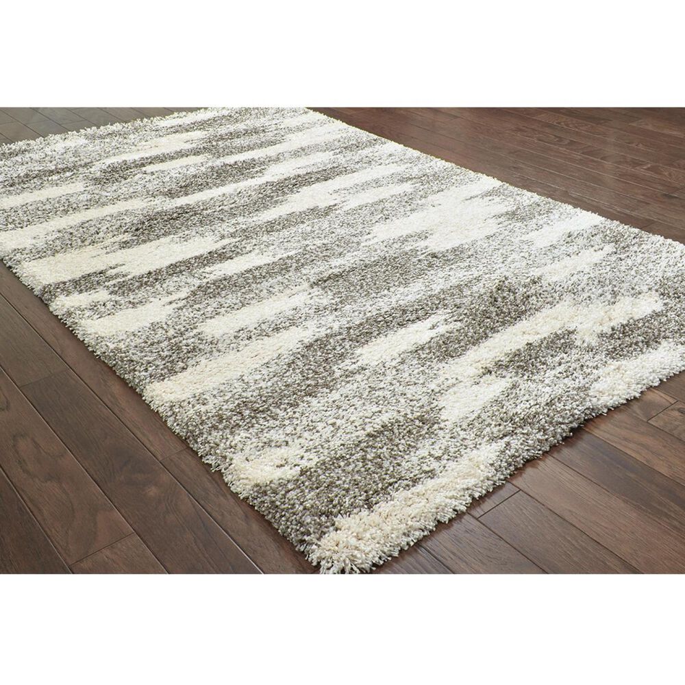 Oriental Weavers Henderson 565J 9&#39;10&quot; x 12&#39;10&quot; Grey and Ivory Area Rug, , large