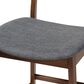 Baxton Studio Larine Counter Stool with Dark Grey Cushion in Walnut (Set of 2), , large