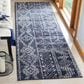 Safavieh Adirondack ADR206N 2"6" x 8" Navy and Silver Runner, , large