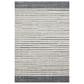 Loloi II Hagen 6"7" x 9"2" White and Ocean Area Rug, , large