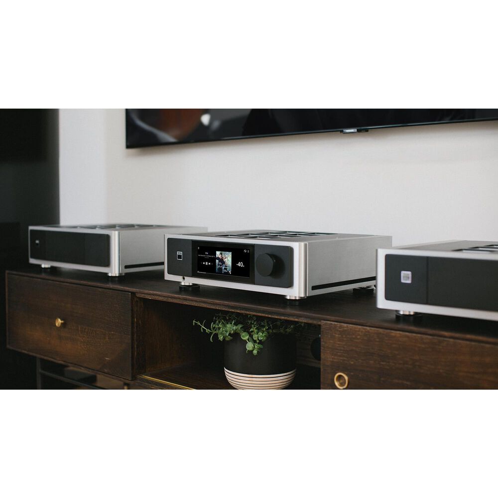 Lenbrook BluOS Streaming DAC-Preamplifier in Black and Silver, , large