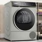 Bosch 800 Series 4 Cu. Ft. Front Load Electric Dryer in Pearl Steel, , large