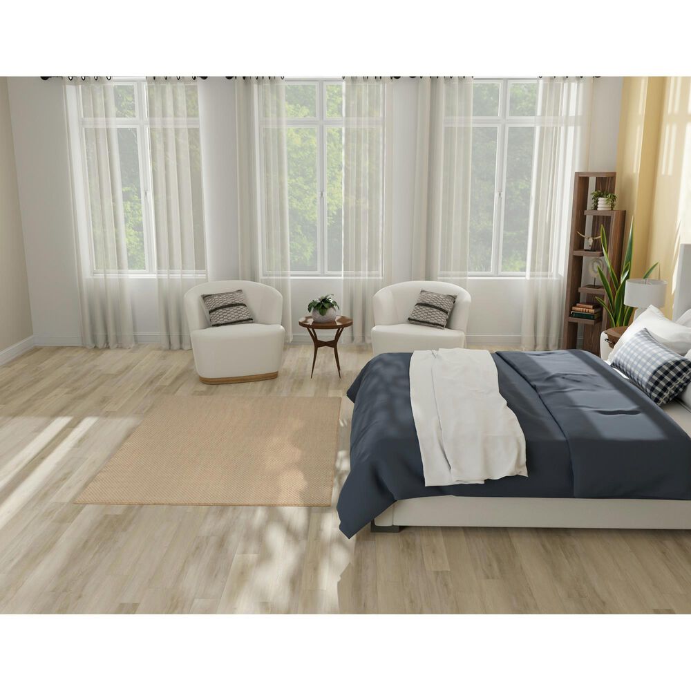Nourison Courtyard Jute and Ivory 3&#39; x 5&#39; Indoor/Outdoor Area Rug, , large