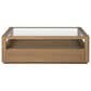 Four Hands Shiloh Coffee Table in Sandy Oak and Clear, , large