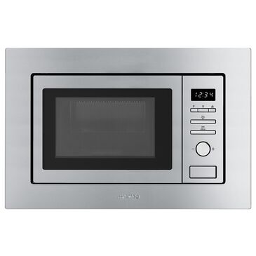 SMEG 24" Built-in Combination Microwave Oven with 8 Automatic Programs in Stainless Steel, , large