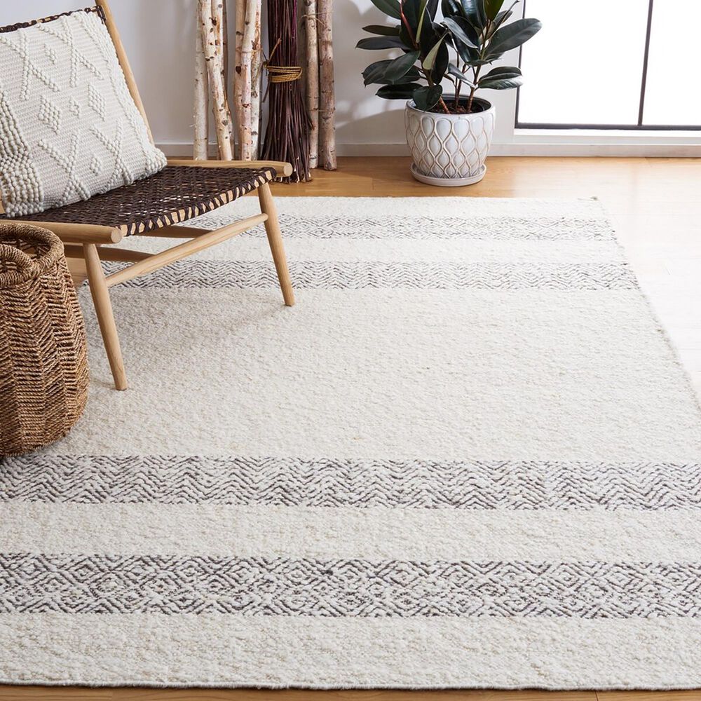 Safavieh Natura NAT332A 5&#39; x 8&#39; Ivory Area Rug, , large