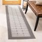 Safavieh Bermuda BMU801F 2" x 10" Grey and Ivory Indoor/Outdoor Performance Runner, , large