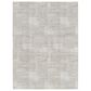Nourison Glitz GLZ09 Silver and Grey 9" x 12" Area Rug, , large