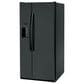GE Appliances 23 Cu. Ft. Side by Side Refrigerator with External Dispenser in Black, , large