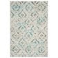 Safavieh Skyler SKY190D 6" x 9" Ivory and Blue Area Rug, , large