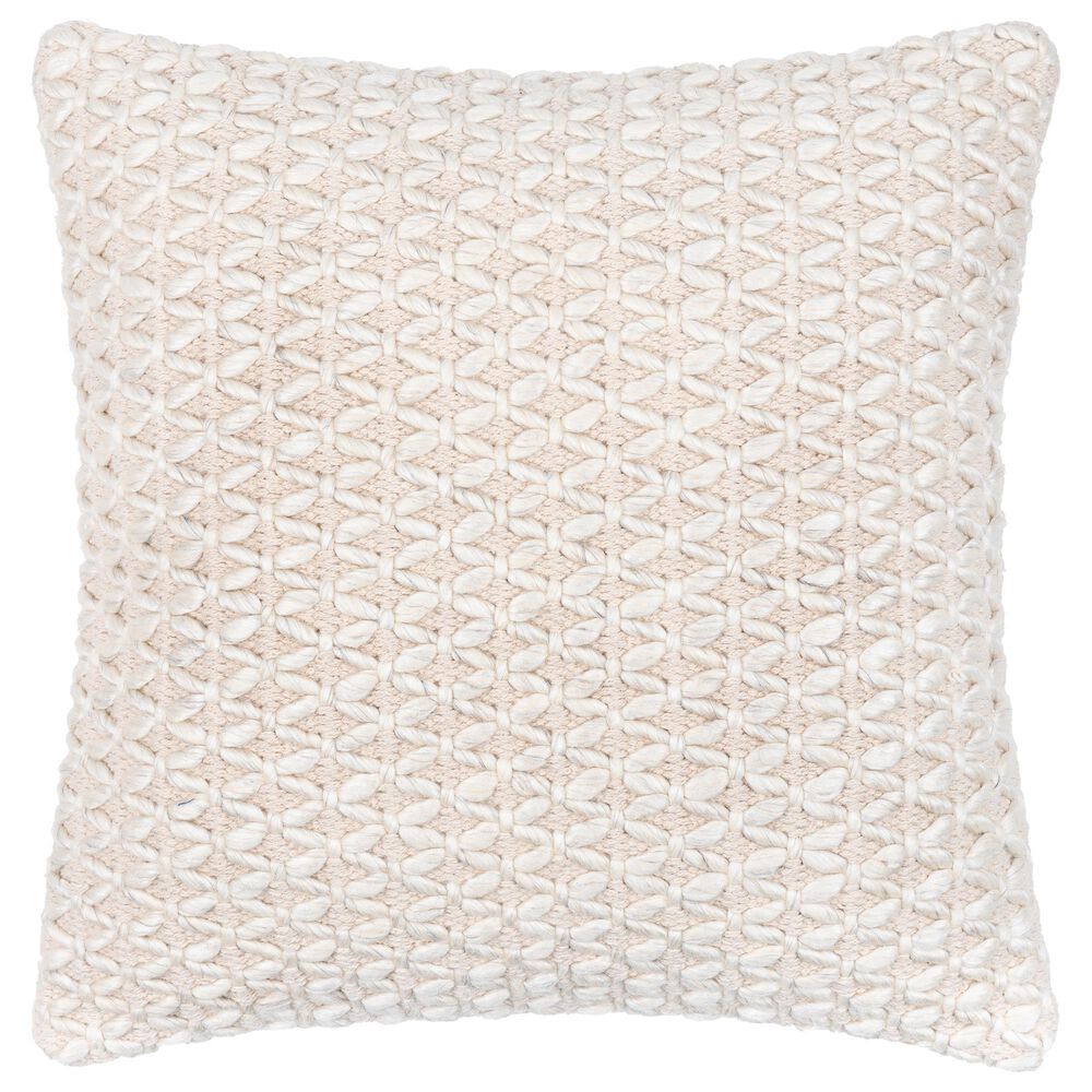 Surya Karolyn 20" x 20" Down Pillow in Cream, , large