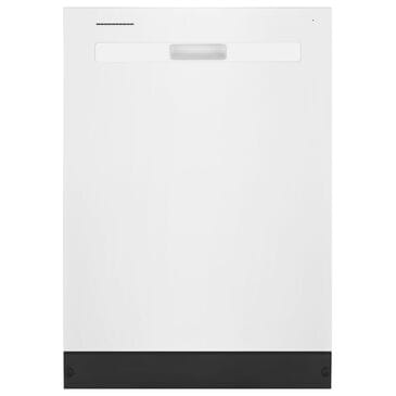 Whirlpool 24" Pocket Handle Dishwasher in White, , large