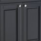 Homestyles Dolly Madison Kitchen Cart in Black, , large